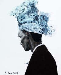 Sikh turban_before_95x120cm_2019